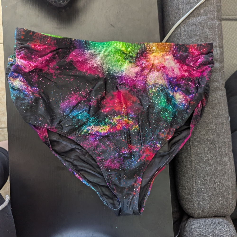 torrid Galaxy Print High Waisted Swim Bottom